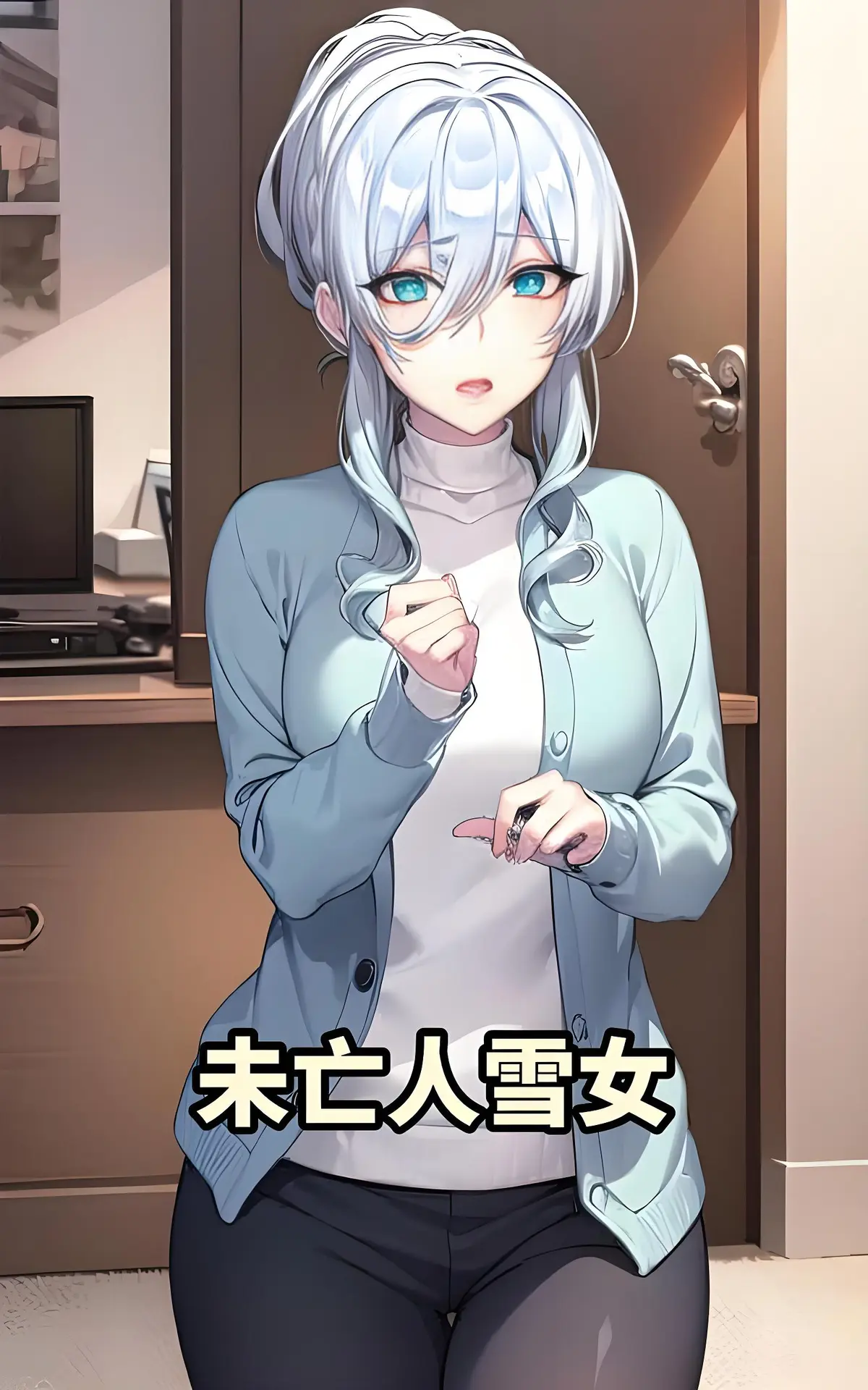 畅看《不擅长交际的未亡人雪女与诅咒戒指》-未亡人雪女在学园的故事-诅咒戒指触发暂停时间-免费无广告高清漫画